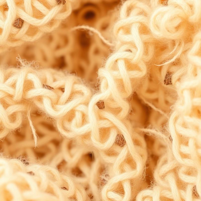 Recycled organic cotton fiber